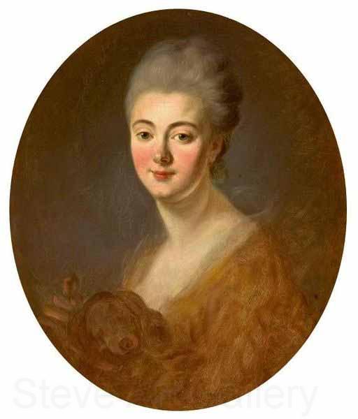 Jean-Honore Fragonard Portrait of Elisabeth-Sophie-Constance de Lowendhal, Countess of Turpin de Crisse Germany oil painting art